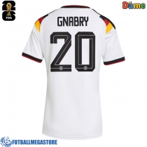 Fotballdrakt Dame Tyskland Serge Gnabry #20 Hjemmedrakt VM 2026 Kortermet
